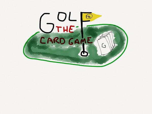 Golf the Card Game Logo 2013