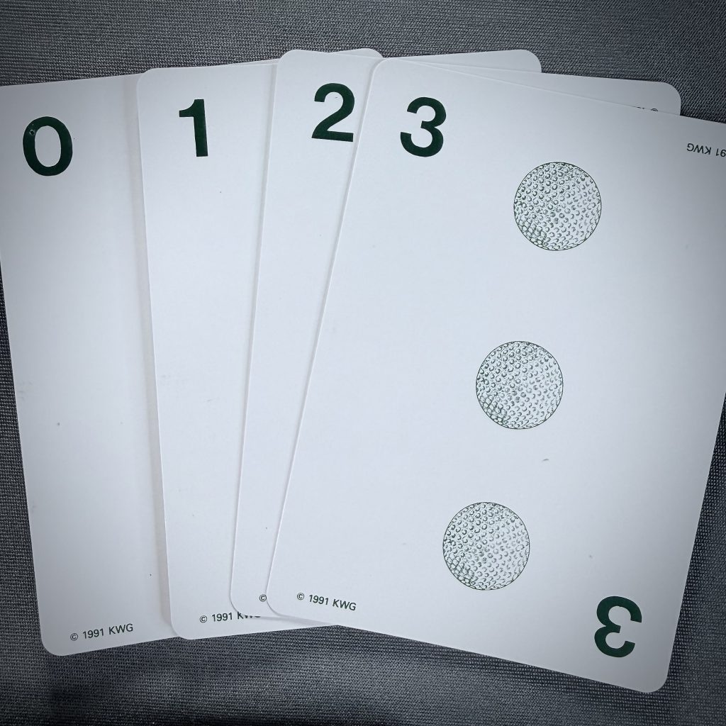 rain 'r shine golf cards 1991