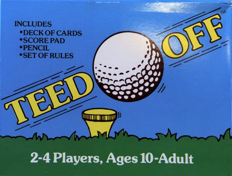 Teed Off Golf Card Game Box