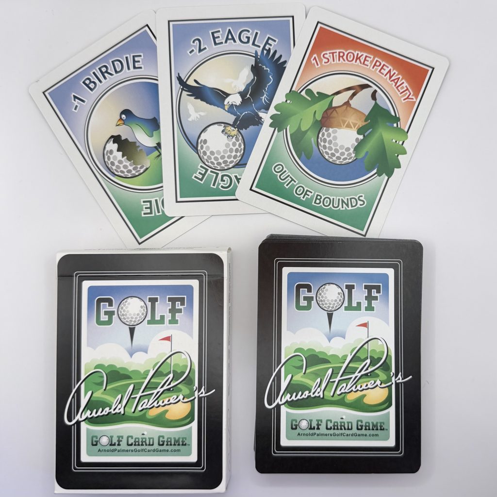 Arnold Palmer Golf Card Game Cards