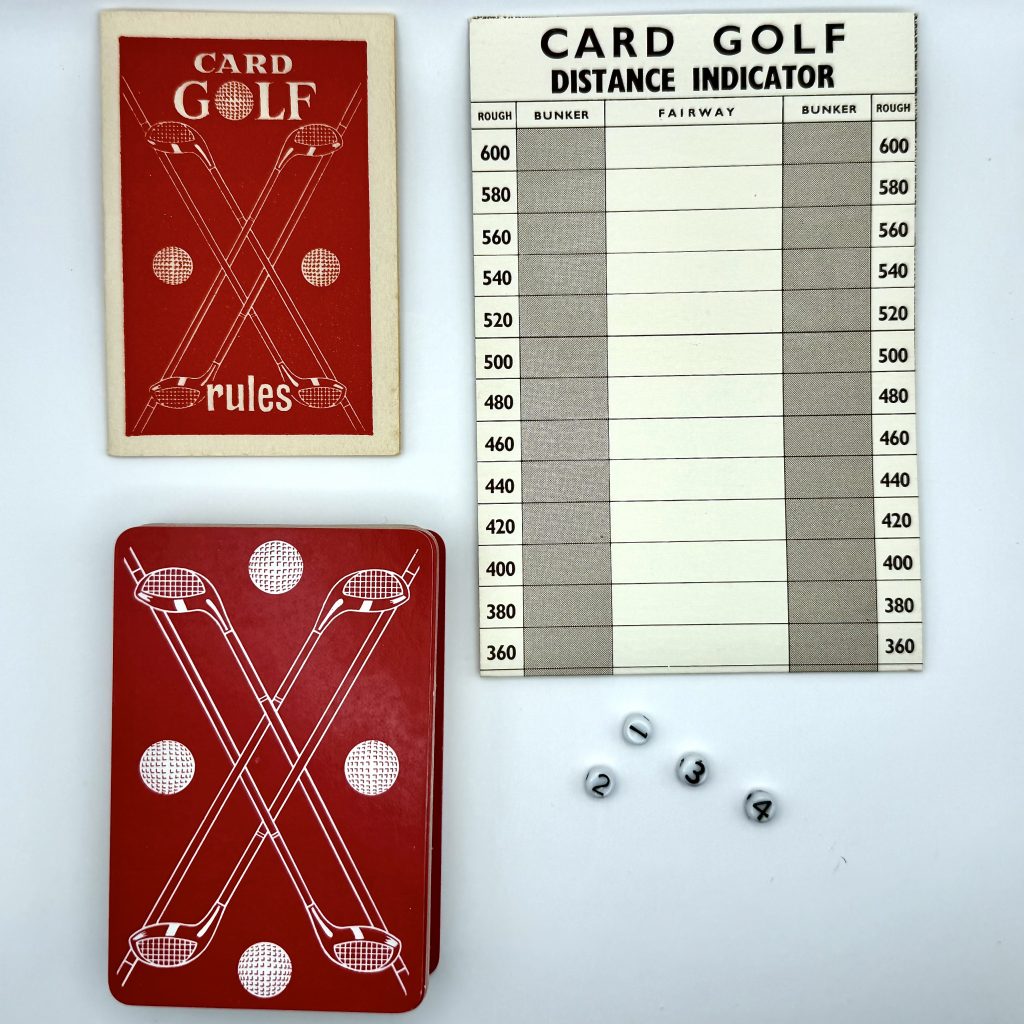 Score card, cards and markers for Peppy's/
